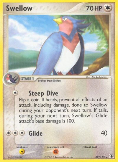 Swellow card art