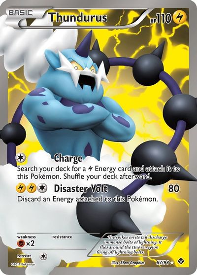 Thundurus (97 Full Art) card art