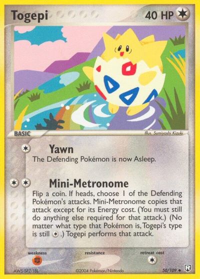 Togepi card art
