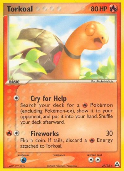 Torkoal card art