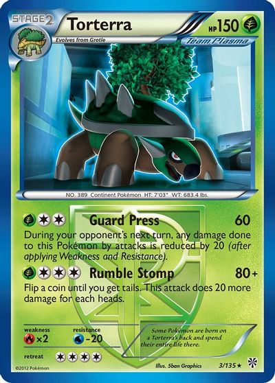 Torterra (Team Plasma) card art