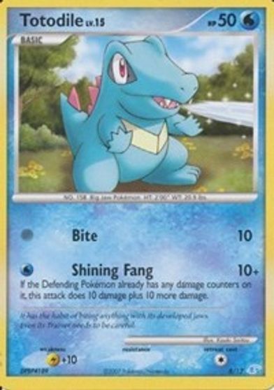 Totodile card art