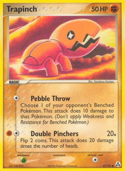 Trapinch card art
