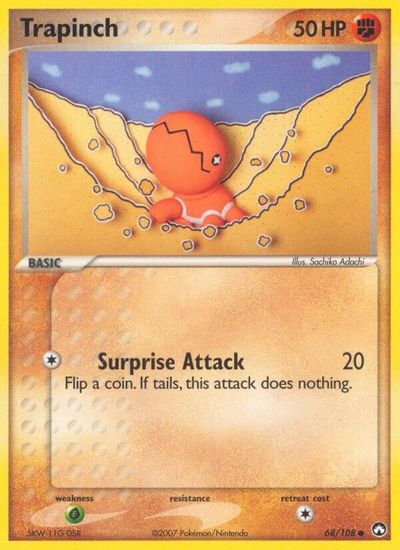Trapinch card art