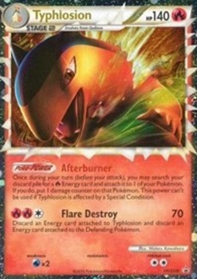 Typhlosion (Prime) - HGSS09 card art