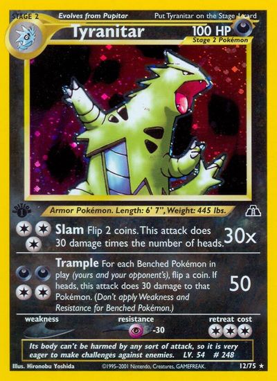 Tyranitar (12) card art