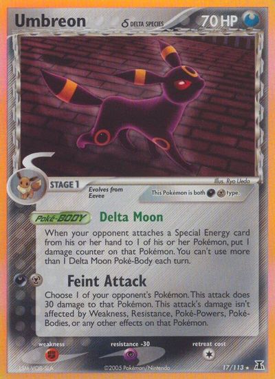 Umbreon (Delta Species) card art