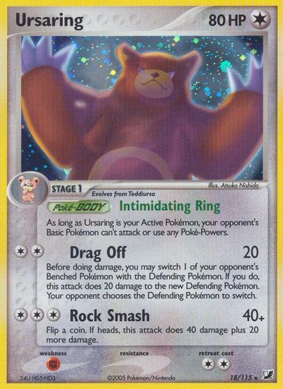 Ursaring card art