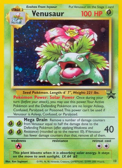 Venusaur card art