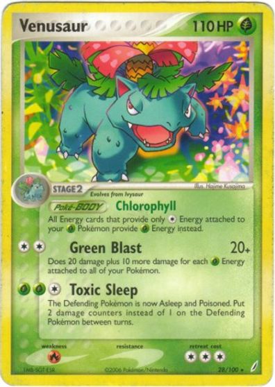 Venusaur card art