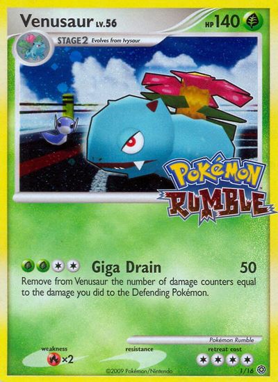 Venusaur card art