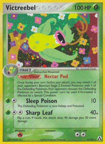 Victreebel card art