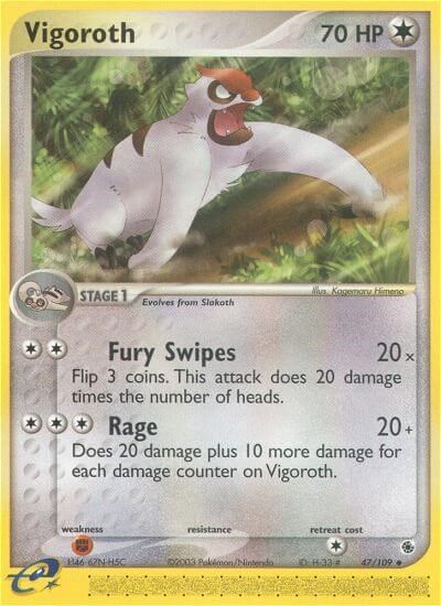 Vigoroth card art
