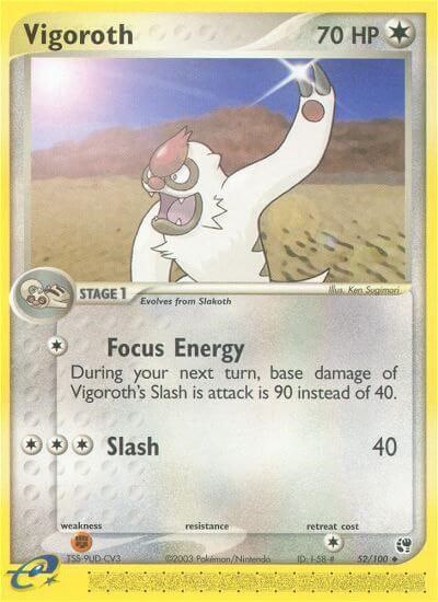Vigoroth card art