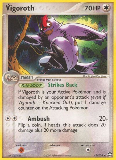 Vigoroth card art