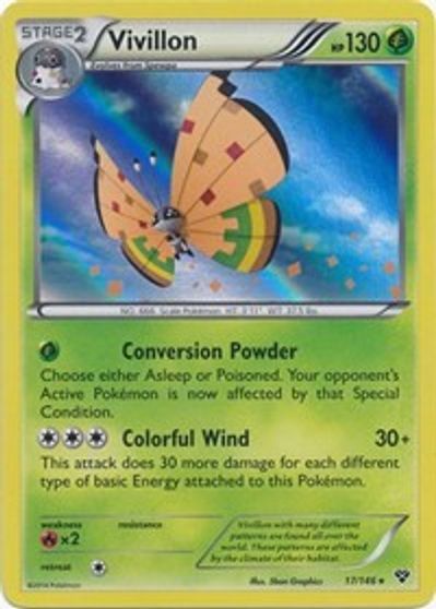 Vivillon (High Plains [Orange]) card art