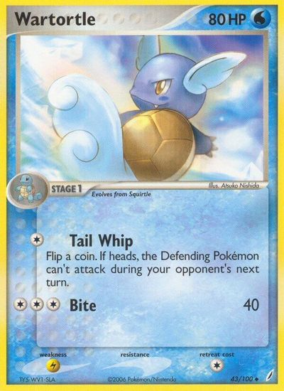 Wartortle - 043/100 card art