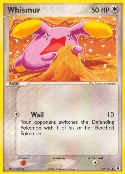 Whismur card art