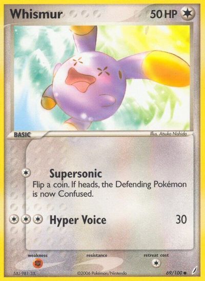Whismur card art