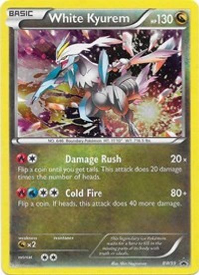 White Kyurem - BW59 card art