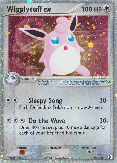 Wigglytuff ex card art