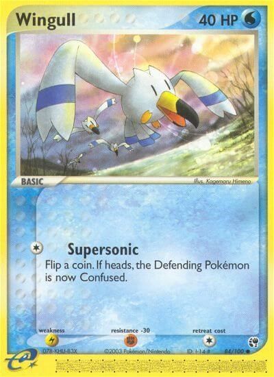 Wingull card art