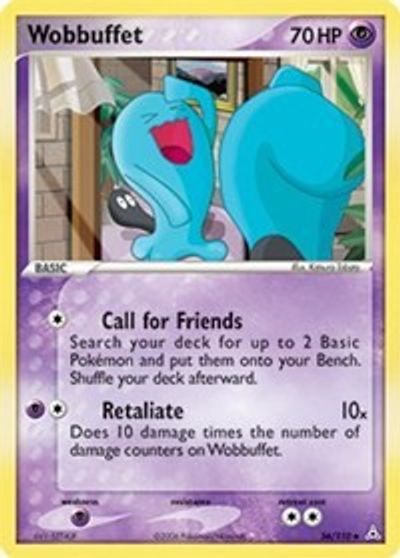 Wobbuffet card art