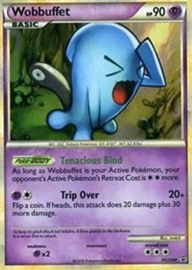 Wobbuffet - HGSS04 card art