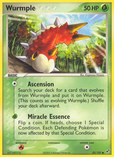Wurmple card art