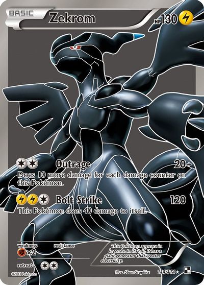 Zekrom (114 Full Art) card art