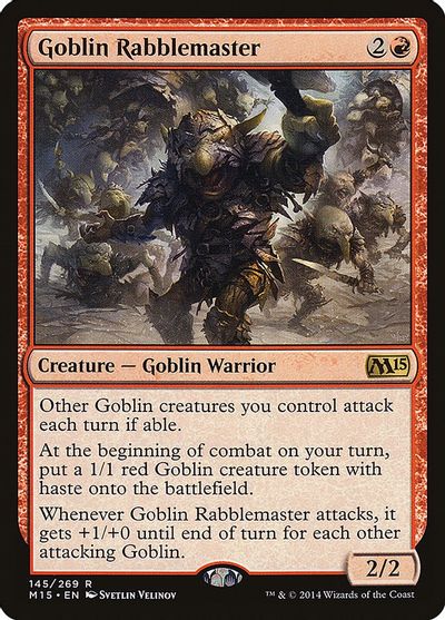 Goblin Rabblemaster card art