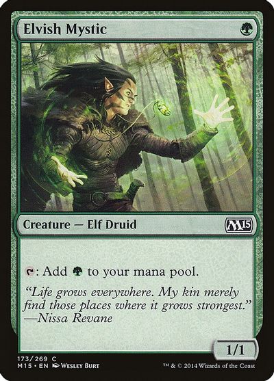 Elvish Mystic card art