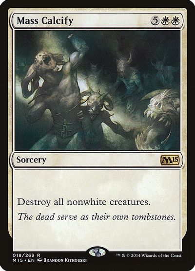 Mass Calcify card art