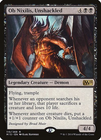 Ob Nixilis, Unshackled card art