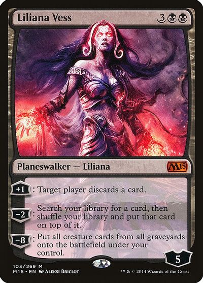 Liliana Vess card art