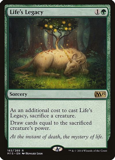 Life's Legacy card art