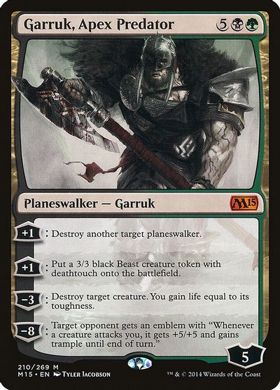 Garruk, Apex Predator card art