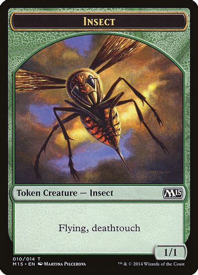 Insect Token (Deathtouch) card art