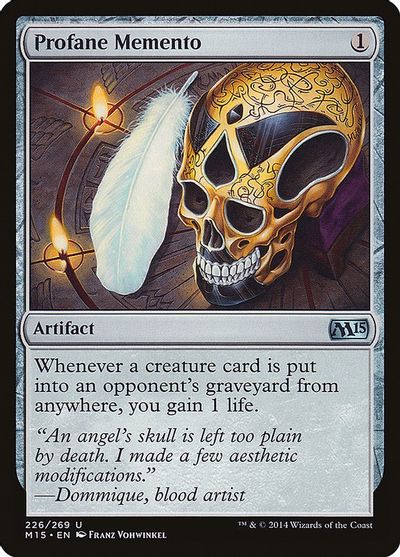 Profane Memento card art