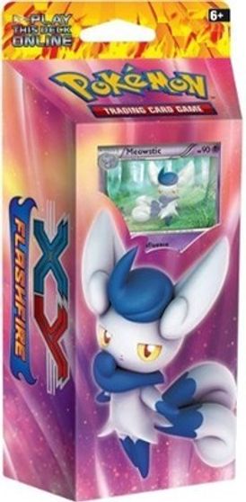 Flashfire Theme Deck - "Mystic Typhoon" [Meowstic] card art