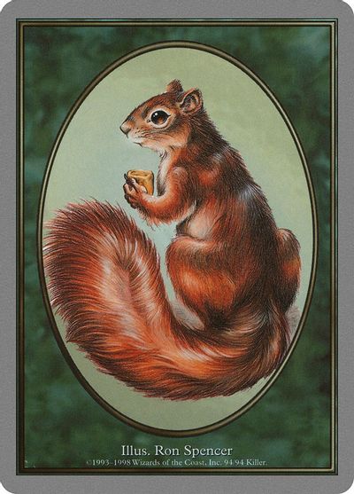 Squirrel Token card art
