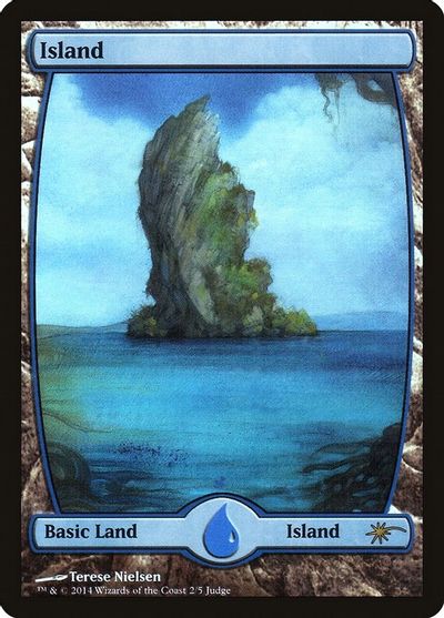 Island - Full Art (2) card art