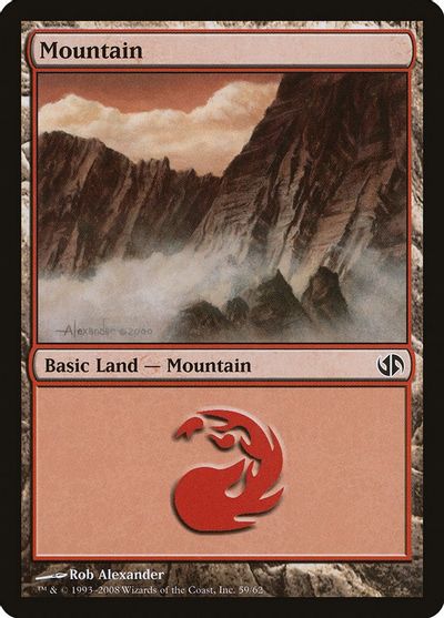 Mountain (59) card art