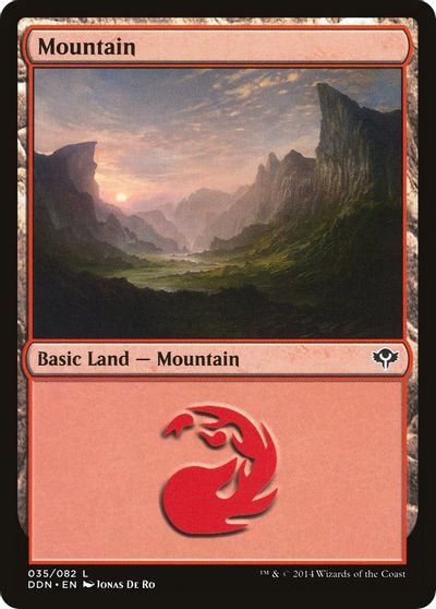 Mountain (035) card art