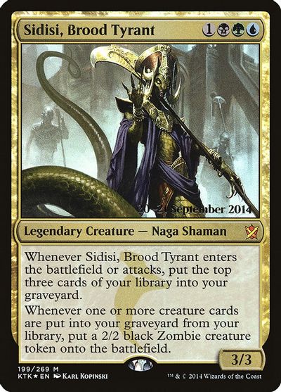 Sidisi, Brood Tyrant card art