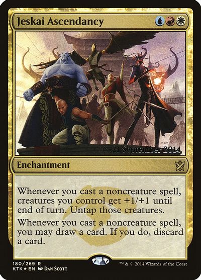 Jeskai Ascendancy card art