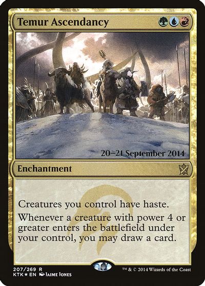 Temur Ascendancy card art