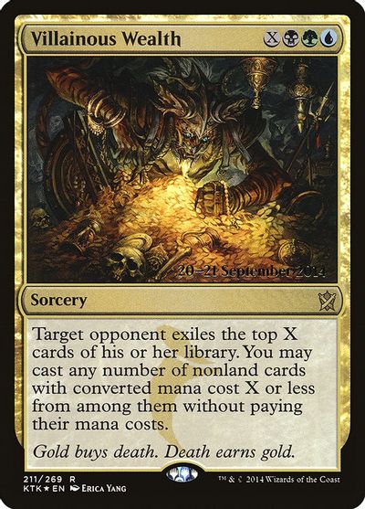 Villainous Wealth card art