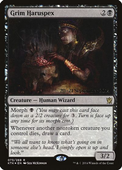 Grim Haruspex card art
