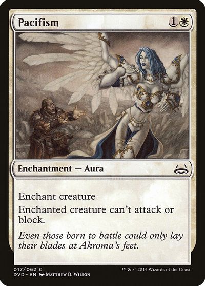 Pacifism card art